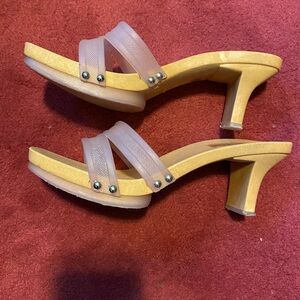 3 inch heel Sandals- Size 9